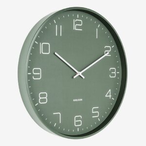 Karlsson – Väggklocka Lofty – Grön – Väggklockor & bordsur – Från Homeroom