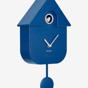 Karlsson – Väggklocka Modern Cuckoo – Blå – Väggklockor & bordsur – Från Homeroom