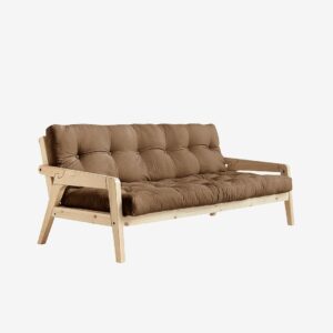 Karup – Soffa Grab Natur Bas – Brun – Bäddsoffor – Från Homeroom