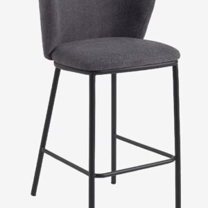 Kave Home – Barstol – ciselia 2-pack – Grå – Barstolar & pallar – Från Homeroom