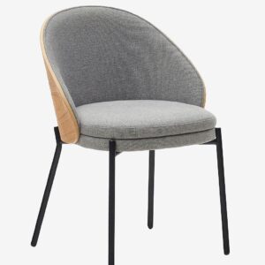 Kave Home – Matstol – eamy 2-pack – Grå – Stolar – Från Homeroom