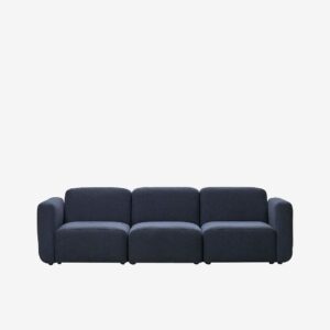 Kave Home – Modulsoffa 3-sits Neom – Blå – 3-sits soffor – Från Homeroom