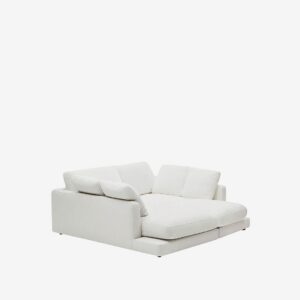 Kave Home – Soffa Gala, 3 sits – Vit – 3-sits soffor – Från Homeroom