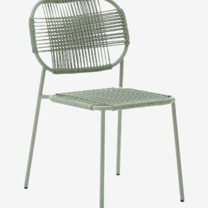 Kave Home – Utomhusstol – talaier – Grön – Utestolar & pallar – Från Homeroom