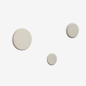 Kave Home – Väggmonterad klädhängare – nadua – Beige – Hyllor – Från Homeroom