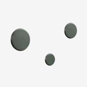 Kave Home – Väggmonterad klädhängare – nadua – Grön – Hyllor – Från Homeroom