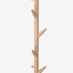 Kave Home – Väggmonterad klädhängare – natane – Brun – Hyllor – Från Homeroom