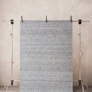 LA CALA slätvävd matta Grå