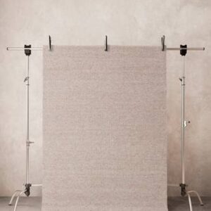 LA CALA slätvävd matta Ljusbrun