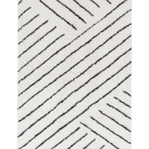 LAVA badrumsmatta Naturvit/svart