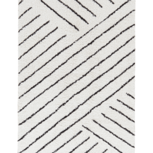 LAVA badrumsmatta Naturvit/svart