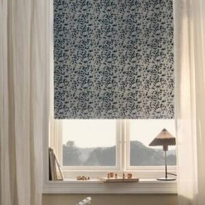 LETICIA rullgardin – höjd 140 cm Blå