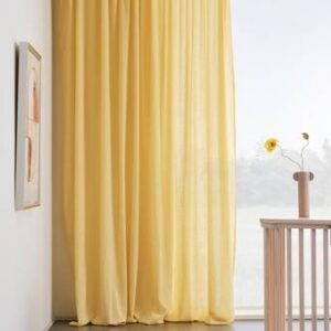 LUNI multifunktionsgardin 1 längd – extra bred Gul