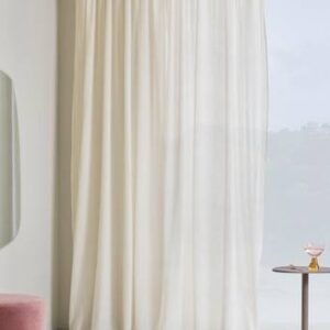 LUNI multifunktionsgardin 1 längd – extra bred Naturvit