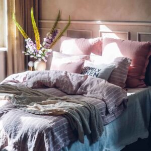 Lovely Linen Lovely Sängkappa 230×290 Dark Grey