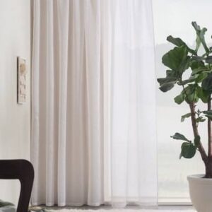 MAYA multifunktionsgardin 1 längd – extra bred Greige