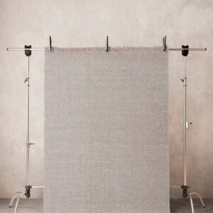 MONTUNA slätvävd matta Ljusbrun