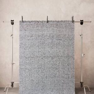 MONTUNA slätvävd matta Svart