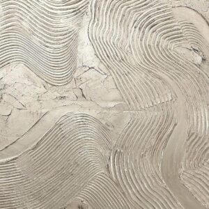 Malerifabrikken – Design Målning / Metallic Silver / 90×120 Cm – Silver – Tavlor – Från Homeroom