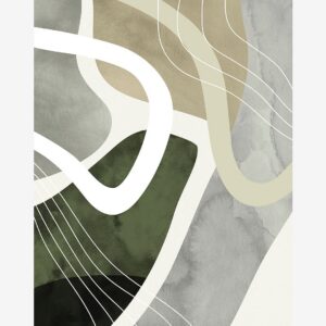 Malerifabrikken – Poster Acrobat 1 – Grön – Posters – Från Homeroom