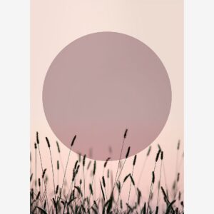 Malerifabrikken – Poster Sundown 1 – Lila – Posters – Från Homeroom