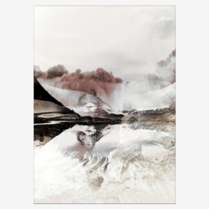 Malerifabrikken – Poster The rising – Vit – Posters – Från Homeroom