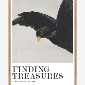 Malerifabrikken – Tavla Finding treasures, Ek ram – Svart – Tavlor – Från Homeroom