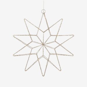 Markslöjd – Pendel Stjärna GLEAM – Guld – Adventsstjärnor – Från Homeroom