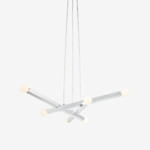 Markslöjd – Taklampa Stack 6L – Krom – Takpendlar – Från Homeroom