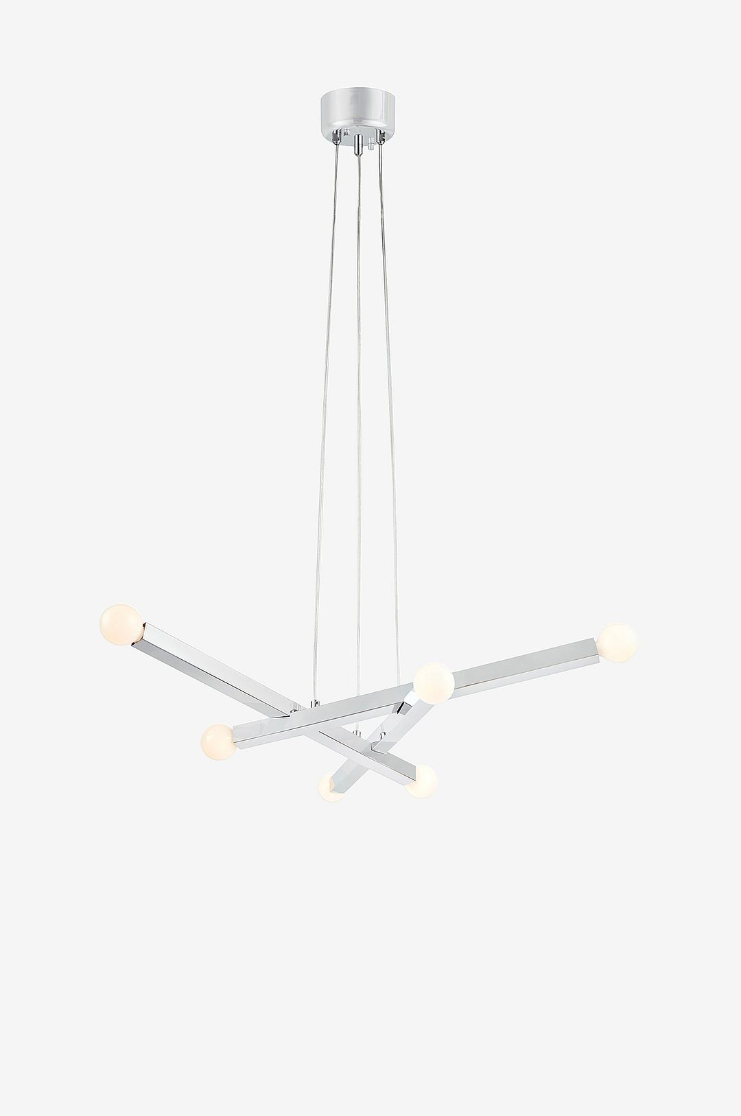 Markslöjd – Taklampa Stack 6L – Krom – Takpendlar – Från Homeroom