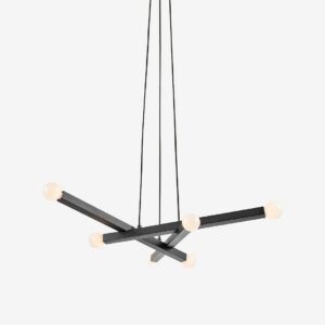 Markslöjd – Taklampa Stack 6L – Svart – Takpendlar – Från Homeroom