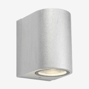 Markslöjd – Vägglampa Alor 1L – Silver – Fasadbelysning – Från Homeroom