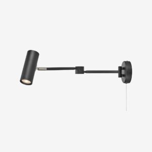 Markslöjd – Vägglampa Arlo 1L – Svart – Vägglampor – Från Homeroom