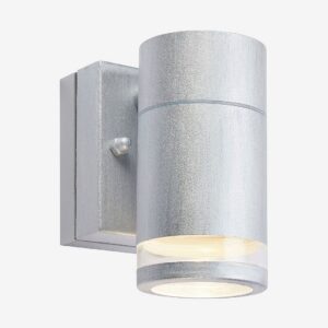 Markslöjd – Vägglampa Luno 1L – Silver – Fasadbelysning – Från Homeroom