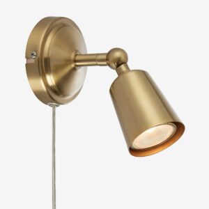 Markslöjd – Vägglampa Tiny – Mässing – Vägglampor – Från Homeroom