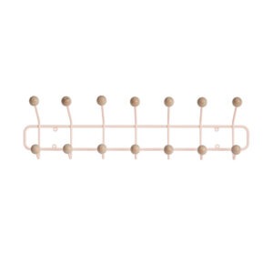 Maze Bill Horizontal Klädhängare 71x13x20 Pale Pink