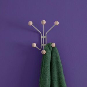 Maze Bill XS Klädhängare 21×12.6×23 Svart / Mörkbetsad Ask