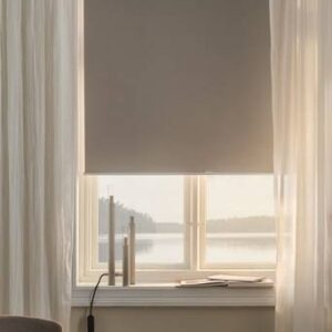 NIKA mörkläggande rullgardin – höjd 210 cm Beige