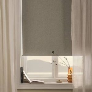 NOX mörkläggande rullgardin – höjd 165 cm Beige