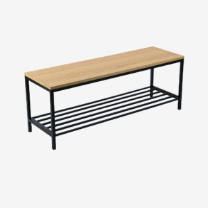 Nordic Furniture Group – Bänk med skohylla Mondo – Natur – Bänkar – Från Homeroom