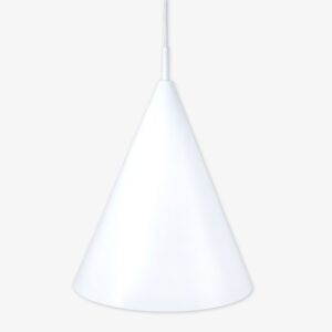 Pendellampa Kon 35cm Vit