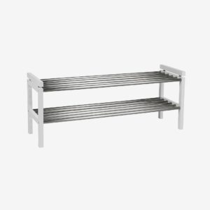 Rowico Home – Skohylla Confetti, 100 cm – Vit – Skohyllor – Från Homeroom