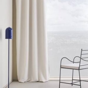 SHADOW mörkläggningsgardin med öljett 1 längd Naturvit