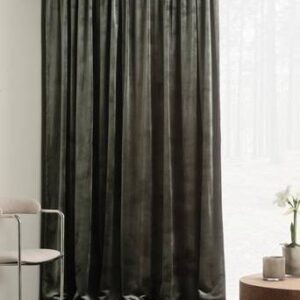 SIMONE multifunktionsgardin 1 längd – extra bred Mörkgrön