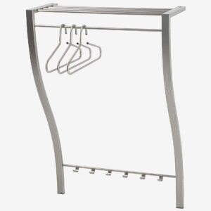 Spinder Design – Klädhängare Carve 1 – Krom – Krokar – Från Homeroom