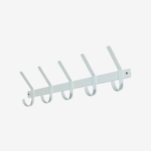 Spinder Design – Klädhängare Dexter 5 – Vit – Krokar – Från Homeroom