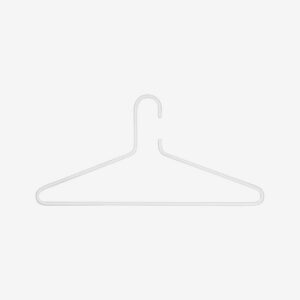 Spinder Design – Klädhängare (set om 3 st) Senza 6 – Vit – Klädförvaring – Från Homeroom