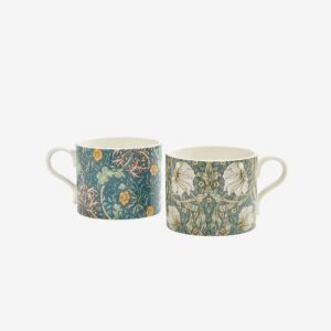 Spode – Mugg Morris & Co Seaweed & Pimpernel 2-pack – Flerfärgad – Koppar & muggar – Från Homeroom