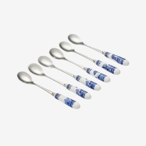Spode – Tesked Blue Italian 6-pack – Blå – Bestick – Från Homeroom