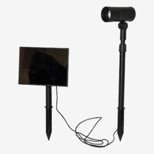 Star Trading – Solcell Powerstpot 250/125lm – Svart – Solcellslampor – Från Homeroom